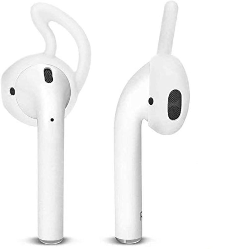 Onwon 3 Pairs Silicone Ear Hooks and Cover Tips for Airpods Earpods Earphones Headphones Earbuds - Image 1